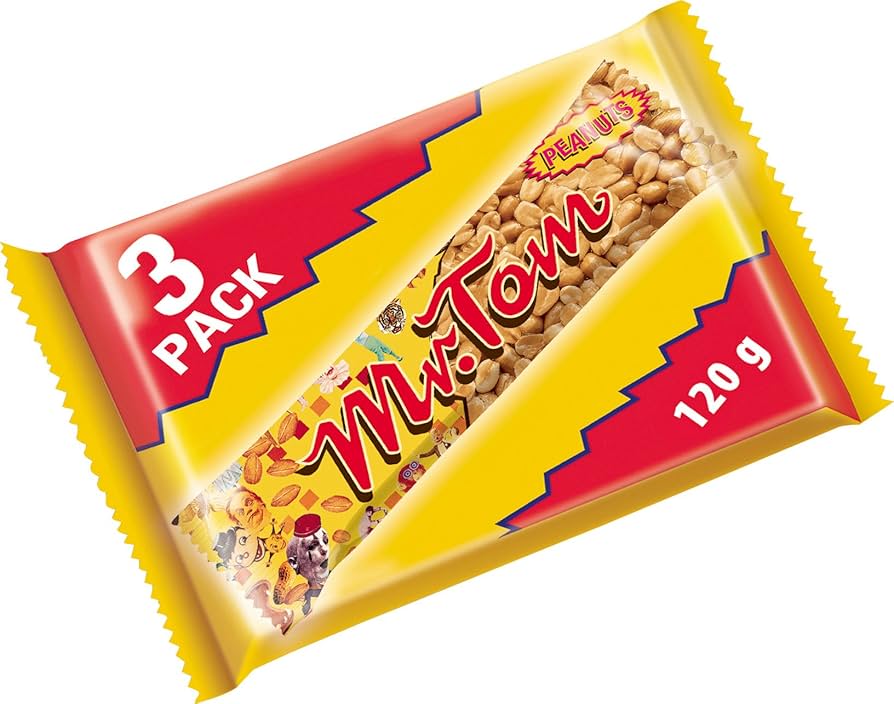Picture of Mr Tom Peanut Bar 3pk